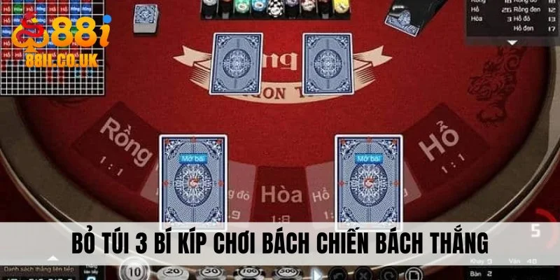 Bỏ túi 3 bí kíp chơi bách chiến bách thắng