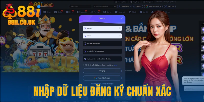 Cung cấp dữ liệu chuẩn xác