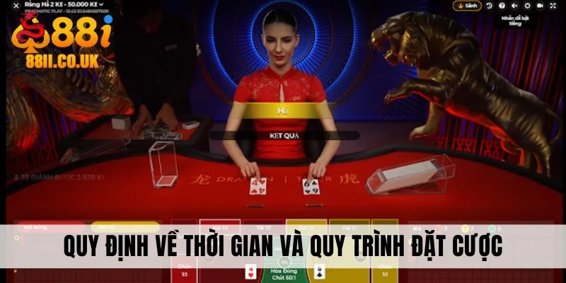 Quy định về thời gian và quy trình đặt cược