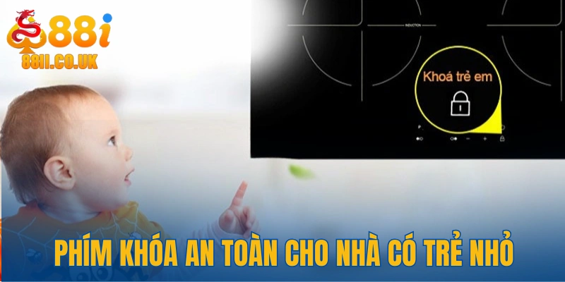 LATINO LT-88I có phím khóa trẻ nhỏ tăng độ an toàn